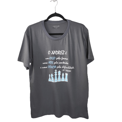 Camiseta Abertura de Xadrez do Jogo Viena Shirt Chess Gift